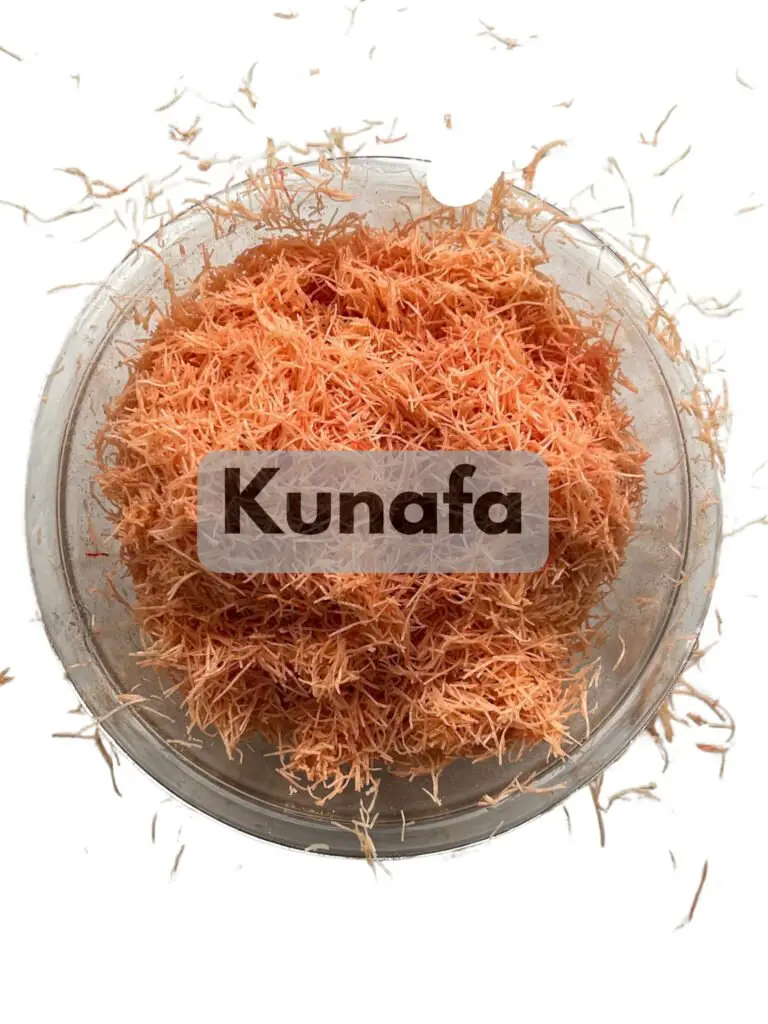 Ingredients: Kunafa