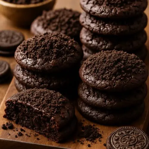 Chocolate Dirt Cake Cookies