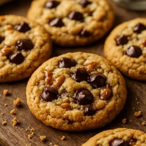 Toffee Chocolate Chip Cookies