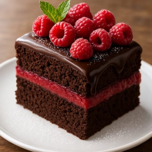 Chocolate Raspberry Cake